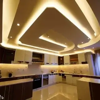 ديكور جبس للمطبخ